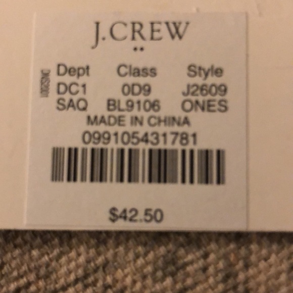 J. Crew Multi Blue Tassel Beaded Earrings - Picture 4 of 4